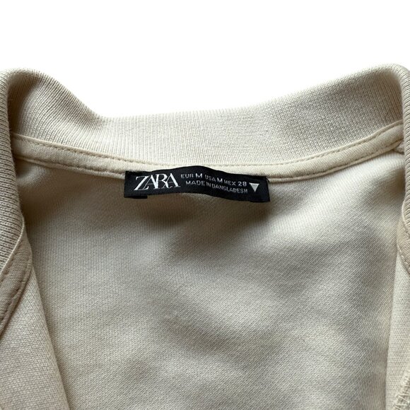 ZARA Polo Collared Shirt Dress - Picture 3 of 5